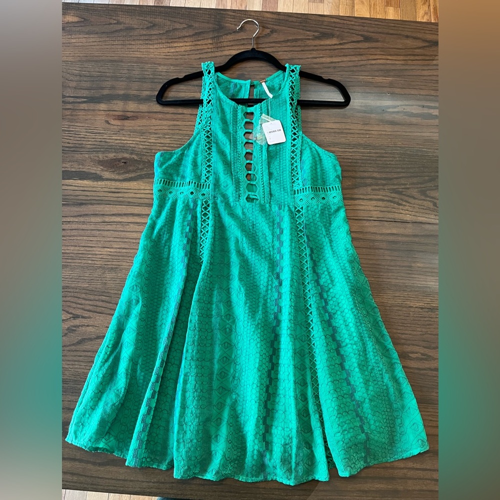 NWT Free People Green Dress
